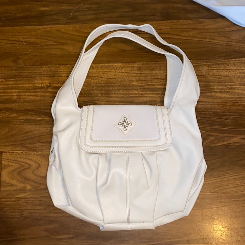 A simple Vera white purse
